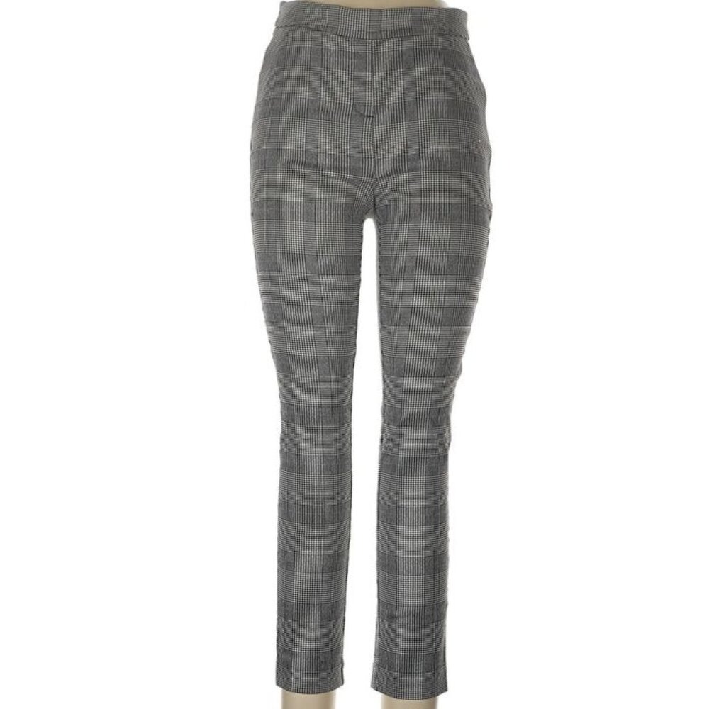 💥🚀💥Liz Claiborne Laura Pants 2 Plaid Skinny Ankle Office Work Business Casual